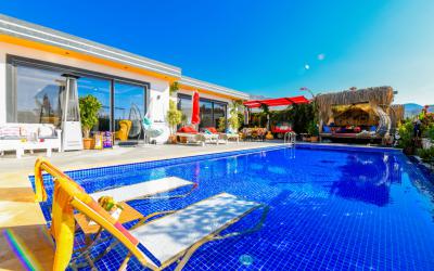 Villa Renk Saunalı Lüks Balayı Villası