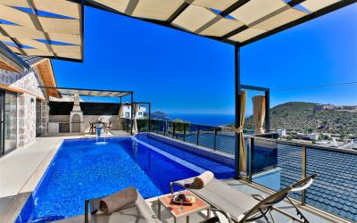 Villa Kızılkaya Duo, Kapalı Isıtmalı Havuzlu Balayı Villası