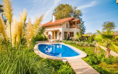 Villa Kumru Geniş Bahçeli Balayı Villası