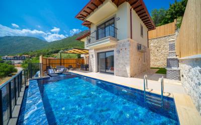 Villa Sülsar 2 - Kaş Çukurbağ'da Jakuzili ve Romantik Balayı Villası