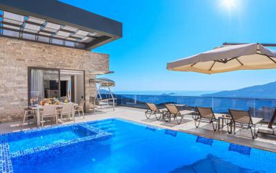 Villa Mecan Blue - Kapalı Havuzlu Tatil Villası