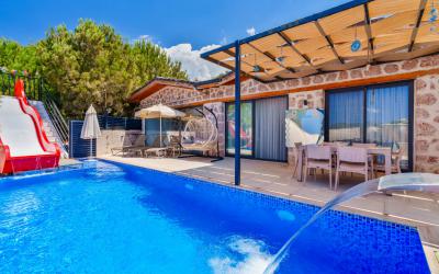 Villa Kızılkaya, Kapalı Isıtmalı Havuzlu Balayı Villası