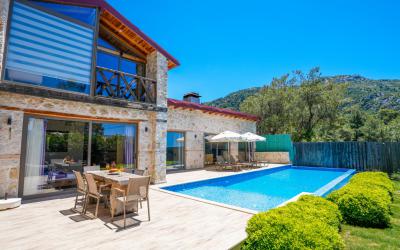 Villa Mabeyn - İslamlar'da Havuzu Görünmeyen, Saunalı Balayı Villası